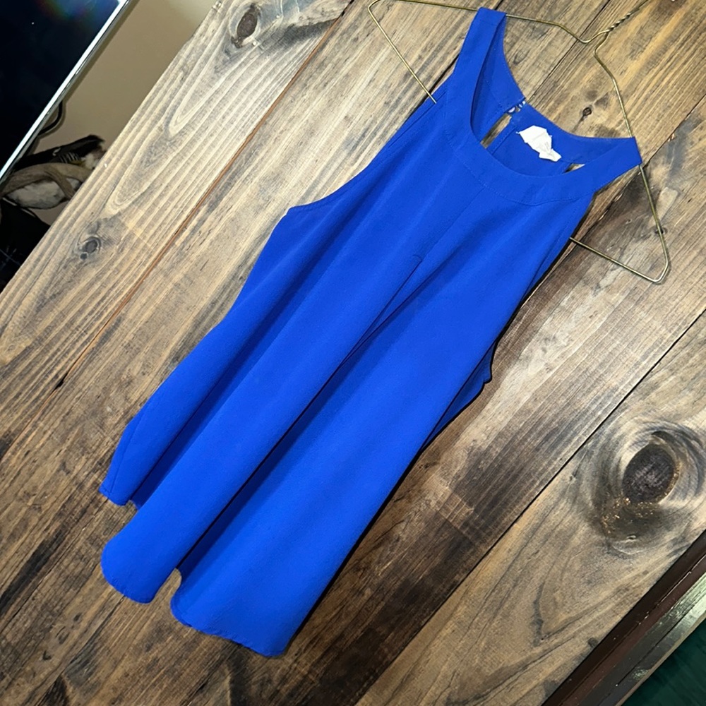 High neck tank top